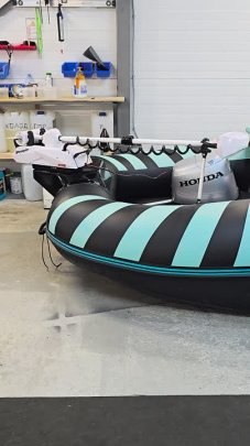 Флагман 520К | HONDA BF 30D | усиление транца | WINDKING.RU